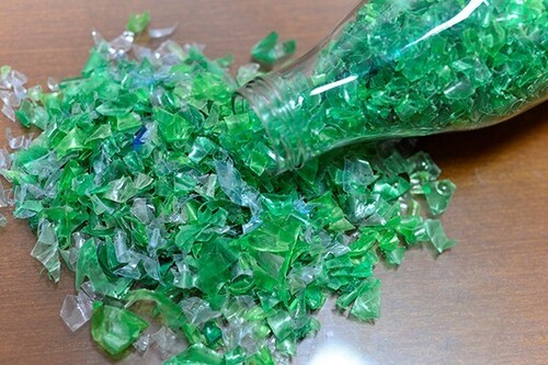 PET Bottle Flakes (Hot Washed)
