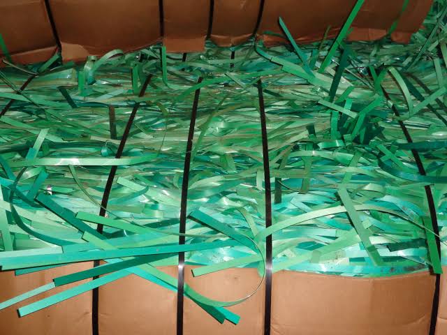 PET Strap Chopped (Shredded Strapping Scrap)