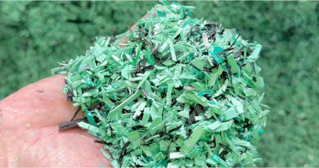 PET Strap Chopped (Shredded Strapping Scrap)